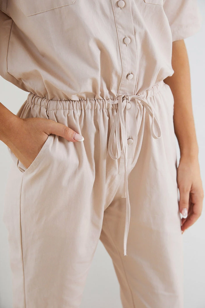 Cesi Fashion Lowry Jumpsuit - Beige 6 Cesi Fashion Lowry Jumpsuit - Beige