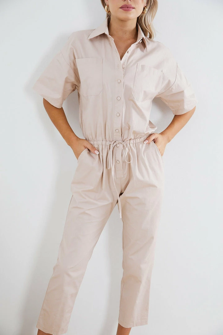 Cesi Fashion Lowry Jumpsuit - Beige 9 Cesi Fashion Lowry Jumpsuit - Beige