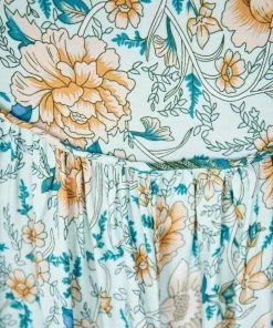 HQ Fashion Luisyana Dress - Green Print 11 HQ Fashion Luisyana Dress - Green Print