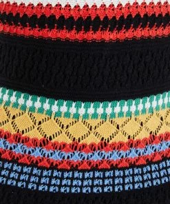 Ebby And I DRESSES Lyndon Knit Dress - Rainbow Print