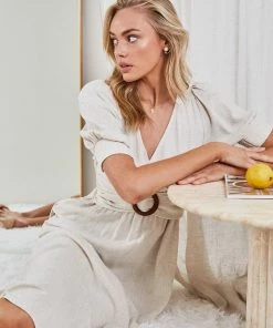 Style Box Lysanne Dress - Beige 12 Style Box Lysanne Dress - Beige