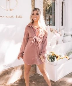 Sweetacacia Adelphia Dress - Copper DRESSES