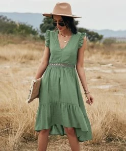 Mutig Dulcibella Dress - Sage