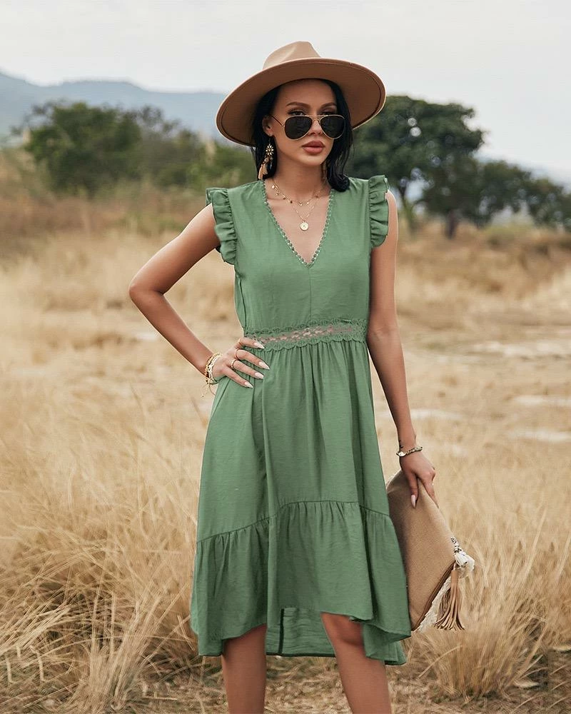 Mutig Dulcibella Dress - Sage 4 Mutig Dulcibella Dress - Sage