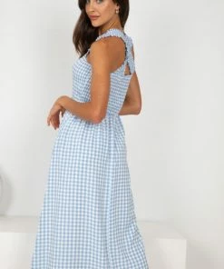Style Box Mackenzie Dress - Blue Gingham