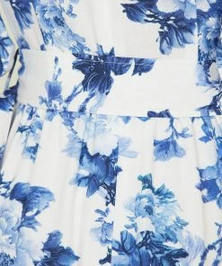 Damor Madrie Dress - Blue Floral