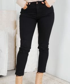 Wakee Jeans Majara Jeans - Black Denim CLOTHING