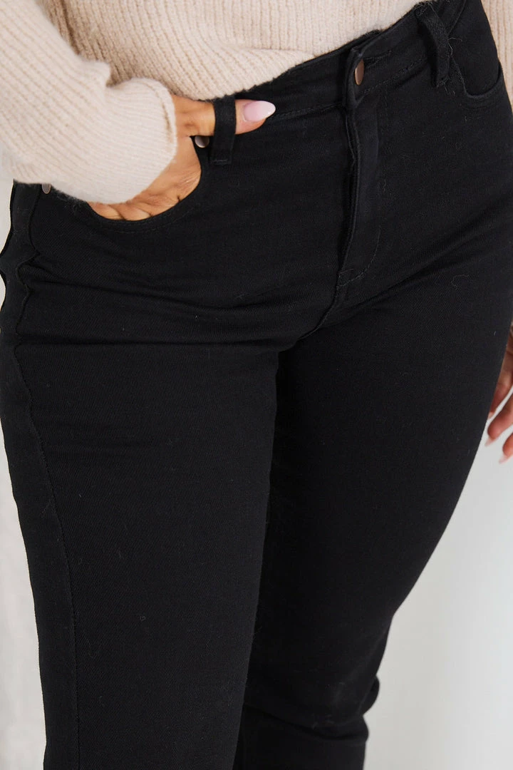 Wakee Jeans Majara Jeans - Black Denim CLOTHING 9 Wakee Jeans Majara Jeans - Black Denim CLOTHING