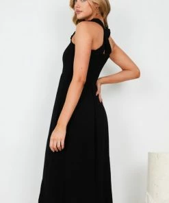 Style Box Makayla Dress - Black Casual Dresses