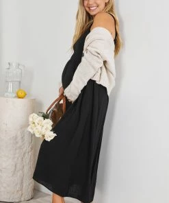 Style Box Makayla Dress - Black Casual Dresses