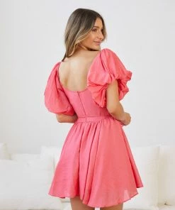Pink Diamond Malira Dress - Pink