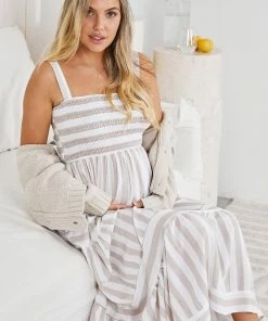 Dream House Mallory Dress - Stripe Print DRESSES