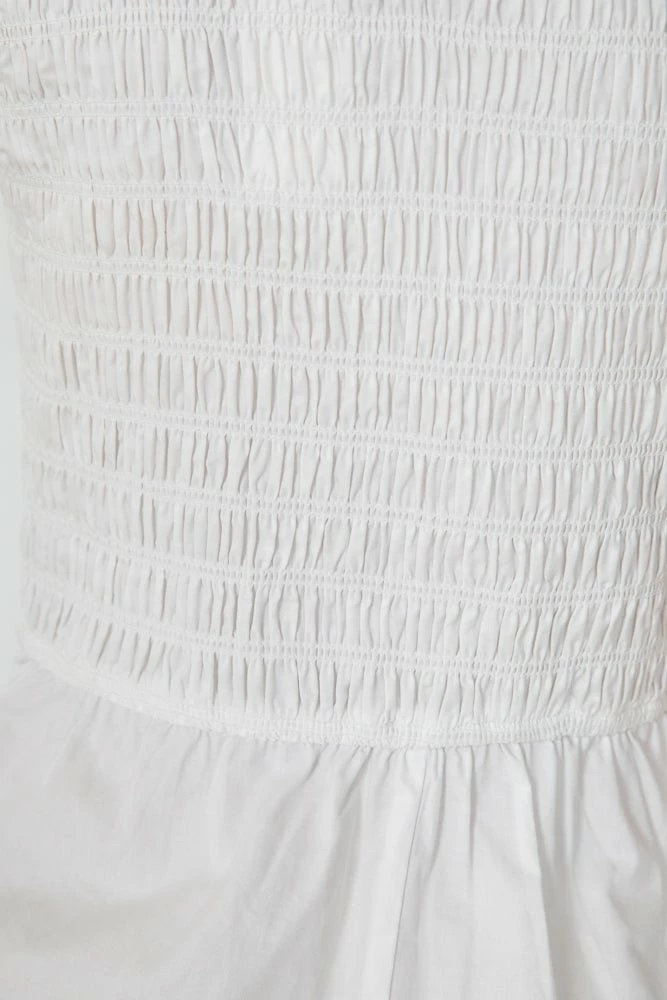 Sunny Girl Margarette Dress - White DRESSES 8 Sunny Girl Margarette Dress - White DRESSES