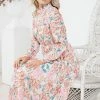 Style Box Margosha Dress - White Floral DRESSES 1 Style Box Margosha Dress - White Floral DRESSES