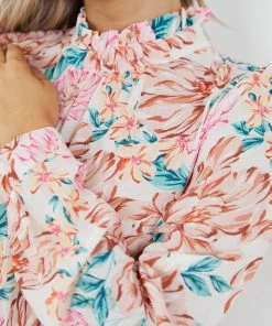 Style Box Margosha Dress - White Floral DRESSES