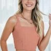 Style Box Maria Rosa Top - Rust CLOTHING