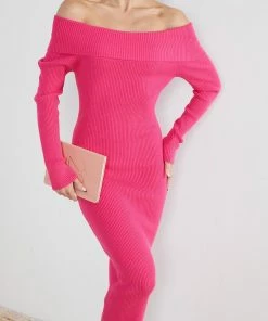 Style State DRESSES Marianitta Knit Dress - Pink