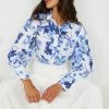 Damor Marmie Top - White Floral CLOTHING