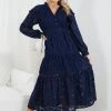 Sassy Hills Fashion Meghan Dress - Navy DRESSES