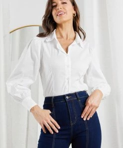 Bubblegum Clothing Melainey Blouse - White