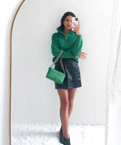 HQ Fashion Merete Knit - Green Maternity Dresses