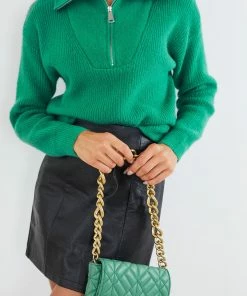 HQ Fashion Merete Knit - Green Maternity Dresses