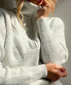 HQ Fashion CLOTHING Merete Knit - Grey