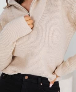 HQ Fashion Merete Knit - Mocha CLOTHING