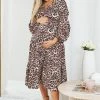 HQ Fashion DRESSES Meryn Dress - Leopard Print