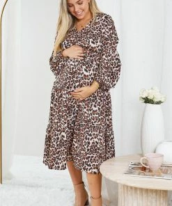 HQ Fashion DRESSES Meryn Dress - Leopard Print