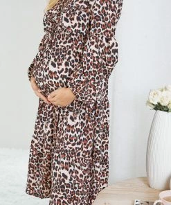 HQ Fashion DRESSES Meryn Dress - Leopard Print