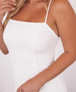 White Closet Migos Dress - White 13 White Closet Migos Dress - White