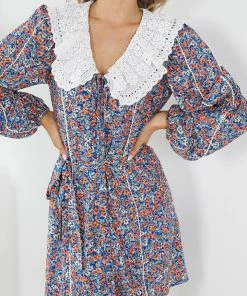 Style Box Milas Dress - Blue Floral 12 Style Box Milas Dress - Blue Floral