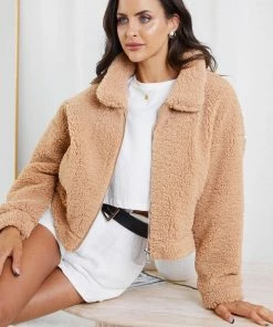Sunny Girl Miliani Jacket - Tan