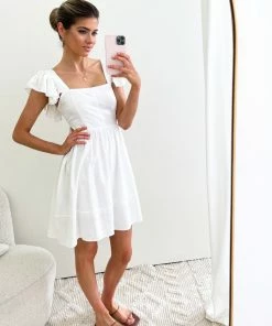 YH & Co (Chloe Yip) DRESSES Millicent Dress - White