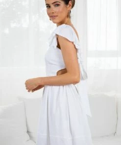 YH & Co (Chloe Yip) DRESSES Millicent Dress - White