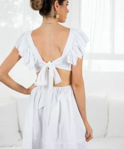 YH & Co (Chloe Yip) DRESSES Millicent Dress - White