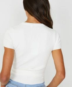 Style State CLOTHING Mindie Top - White