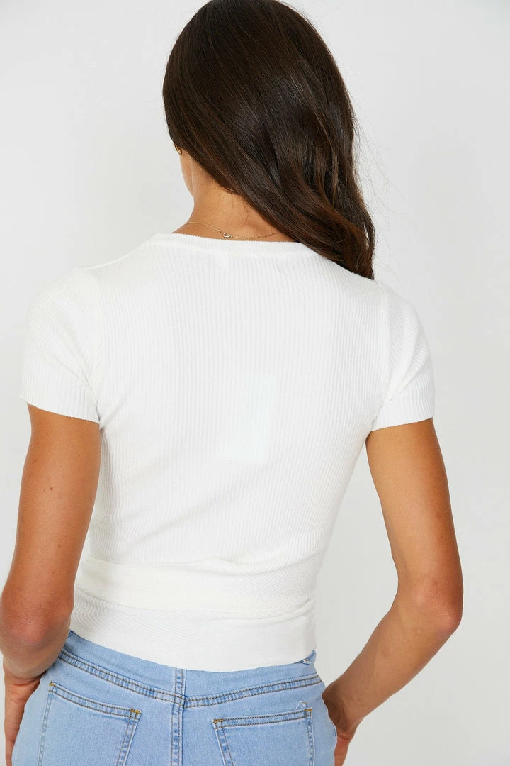 Style State CLOTHING Mindie Top - White 4 Style State CLOTHING Mindie Top - White