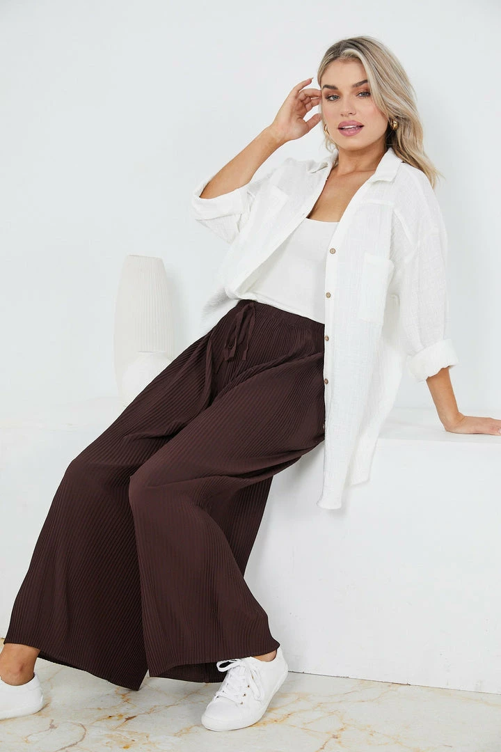 Dream House Minosa Pants - Chocolate 6 Dream House Minosa Pants - Chocolate