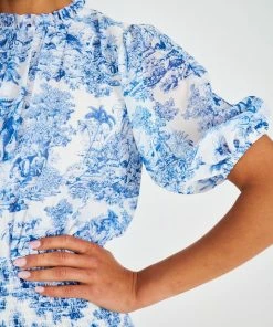 YH & Co (Chloe Yip) DRESSES Miraflor Dress - Blue Floral