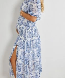 YH & Co (Chloe Yip) DRESSES Miraflor Dress - Blue Floral