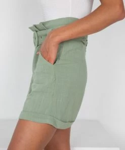 Desire Miriam Shorts - Sage