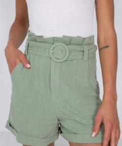 Desire Miriam Shorts - Sage