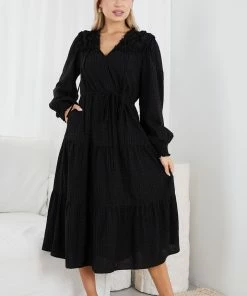 Style Box DRESSES Molama Dress - Black