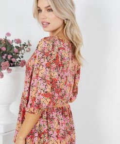 Style Box Mollie Top - Floral Print CLOTHING 11 Style Box Mollie Top - Floral Print CLOTHING
