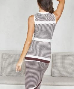 Style Box Mombi Dress - Choc Print