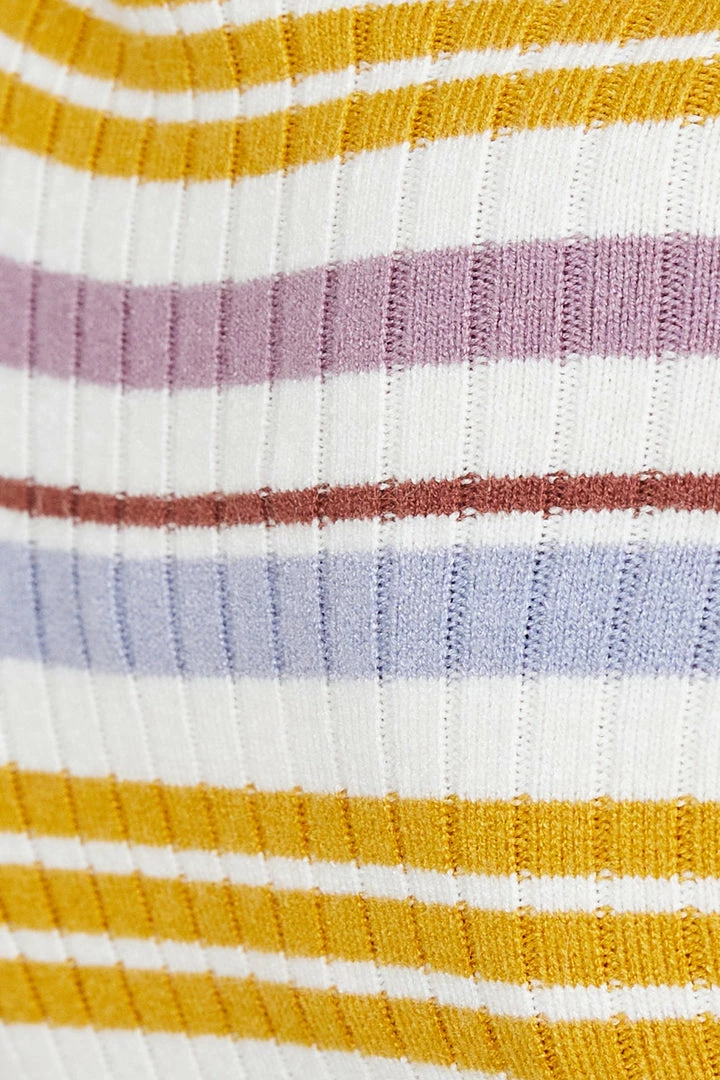 Pink Diamond Monteza Knit Top - Multi Stripe 8 Pink Diamond Monteza Knit Top - Multi Stripe