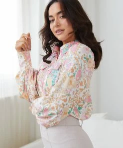 Style Box Muscari Shirt - Multi Floral CLOTHING 11 Style Box Muscari Shirt - Multi Floral CLOTHING