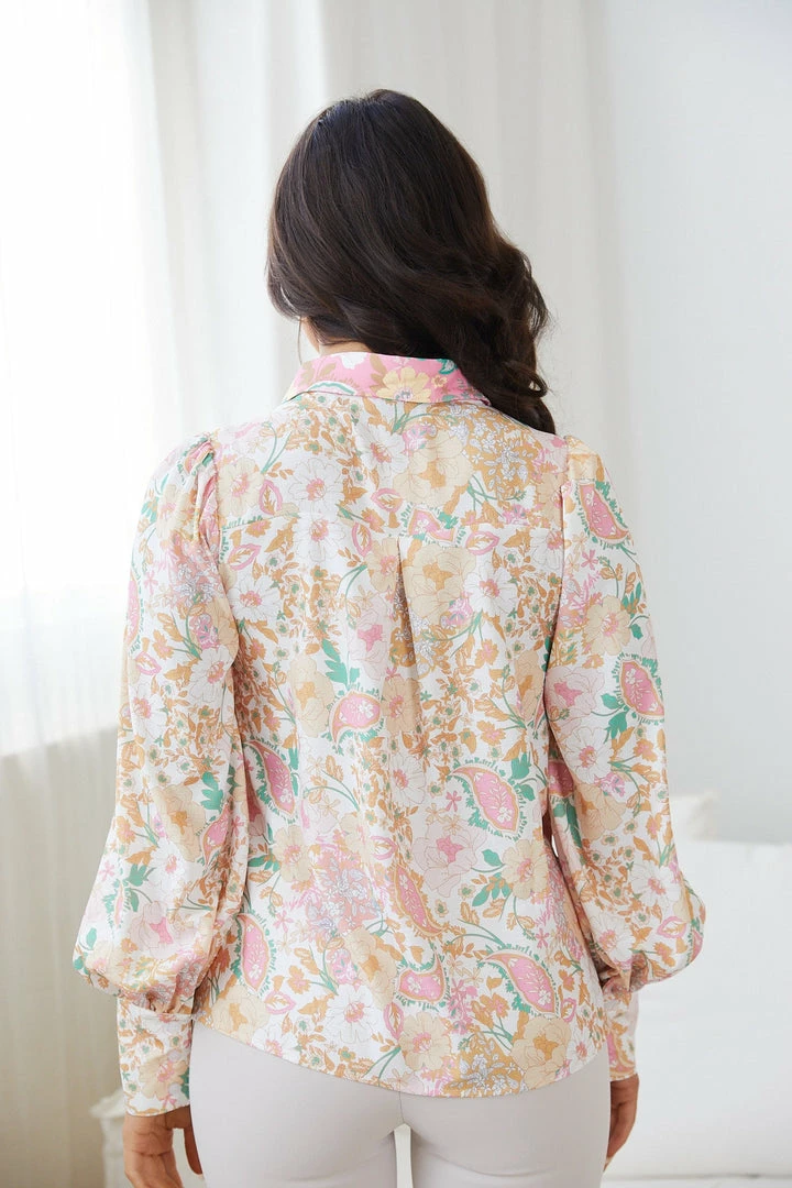 Style Box Muscari Shirt - Multi Floral CLOTHING 4 Style Box Muscari Shirt - Multi Floral CLOTHING